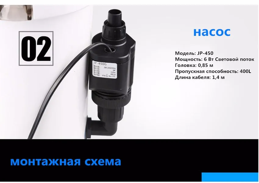 Канистра фильтр w/губка внутри канистра аквариумный фильтр с насосом ультра-тихий 20-120L бак HW602B HW603B