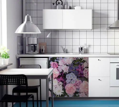 Лидер продаж стикер 3D для заморозки холодильника посудомоечной машины двери