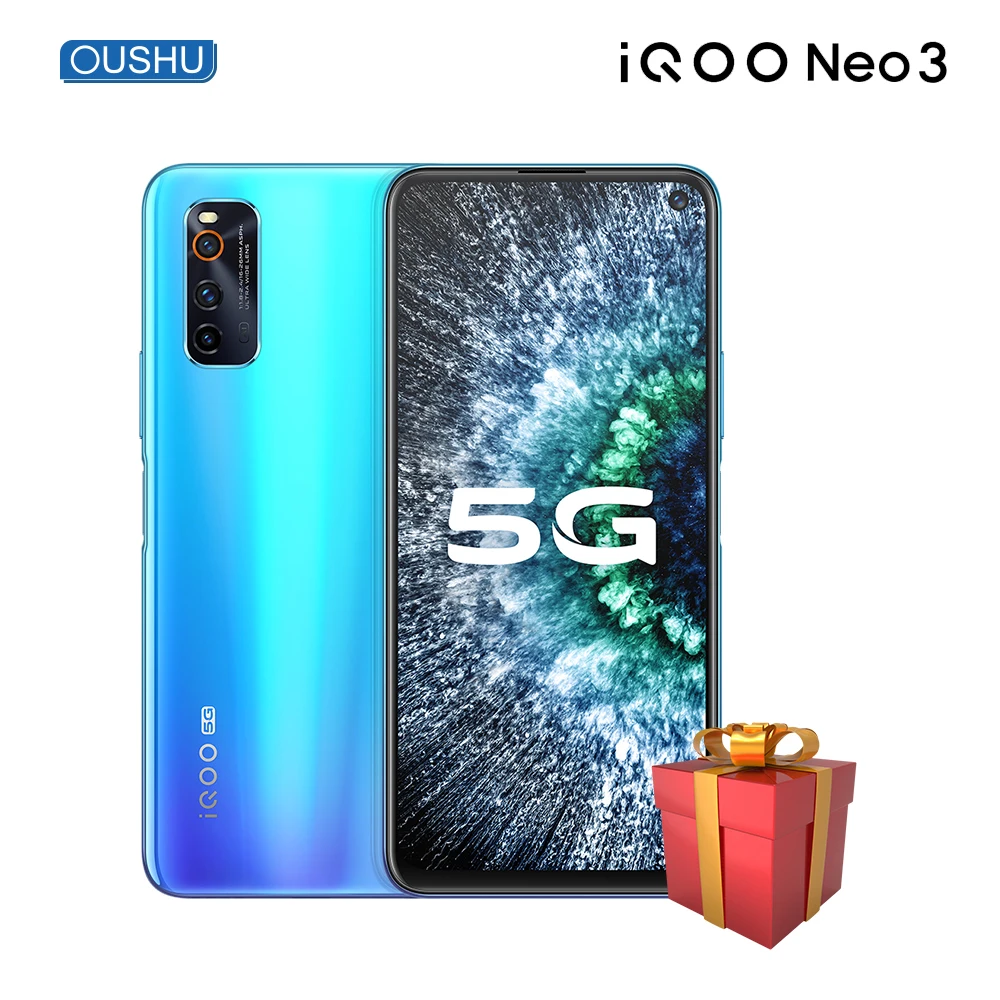 Смартфон Vivo Iqooneo 3 8+128ГБ 44 Вт Snapdragon 865 144 Гц|Смартфоны| |
