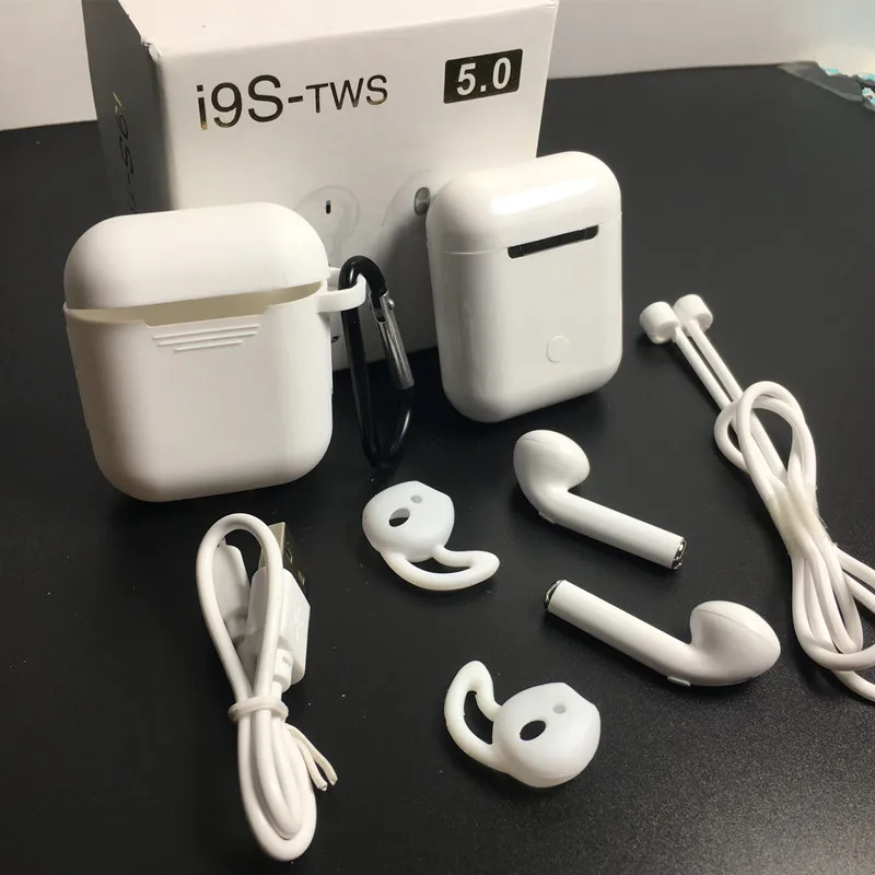 I9S TWS Беспроводные Bluetooth 5 0 наушники бинауральные с поддержкой звонков зарядным