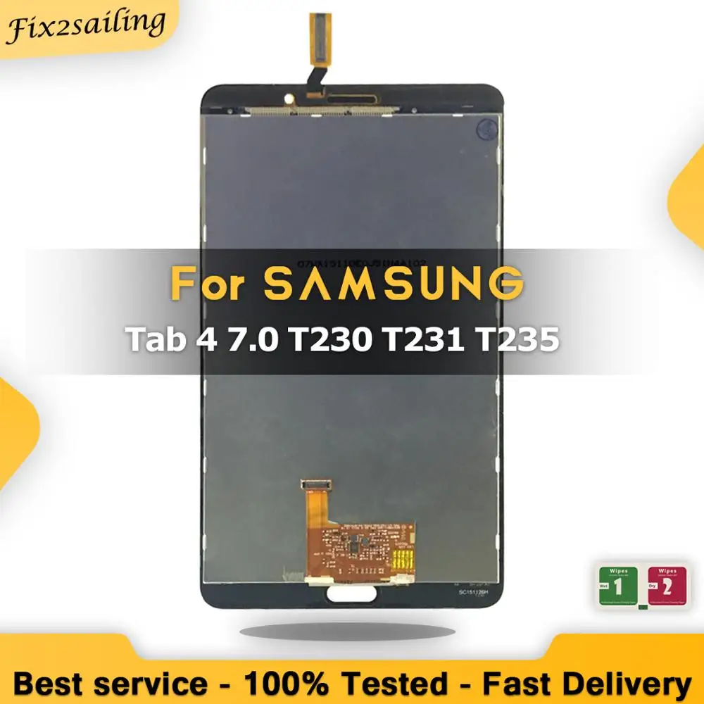 Дисплей для Samsung GALAXY Tab 4 100% T230 T231 T235 7 0 дюймов | Мобильные телефоны и аксессуары