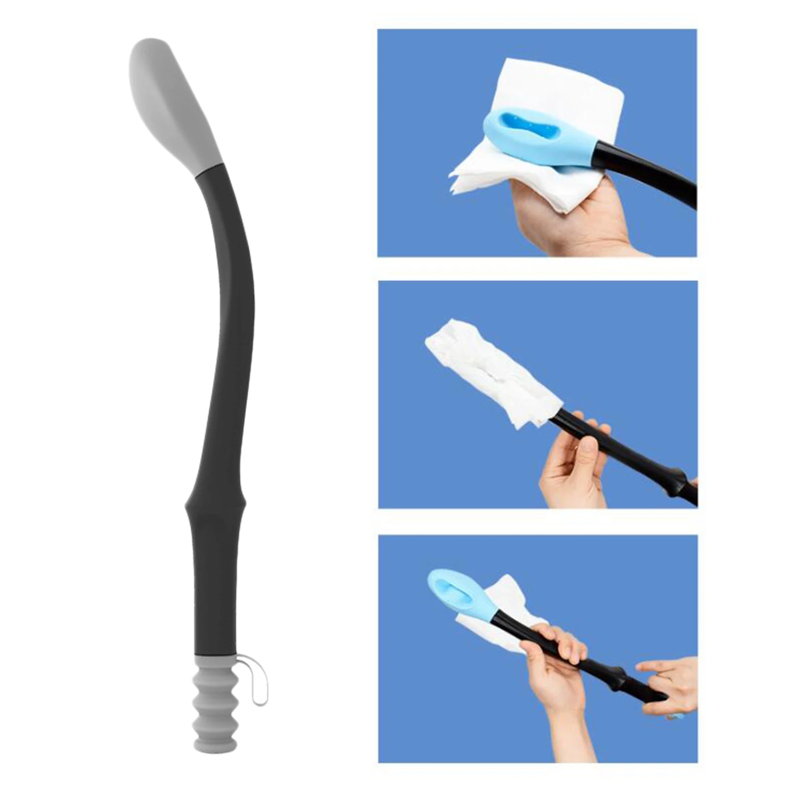 Инструменты для унитаза с помощью кнопки в конце длинная ручка комфортного