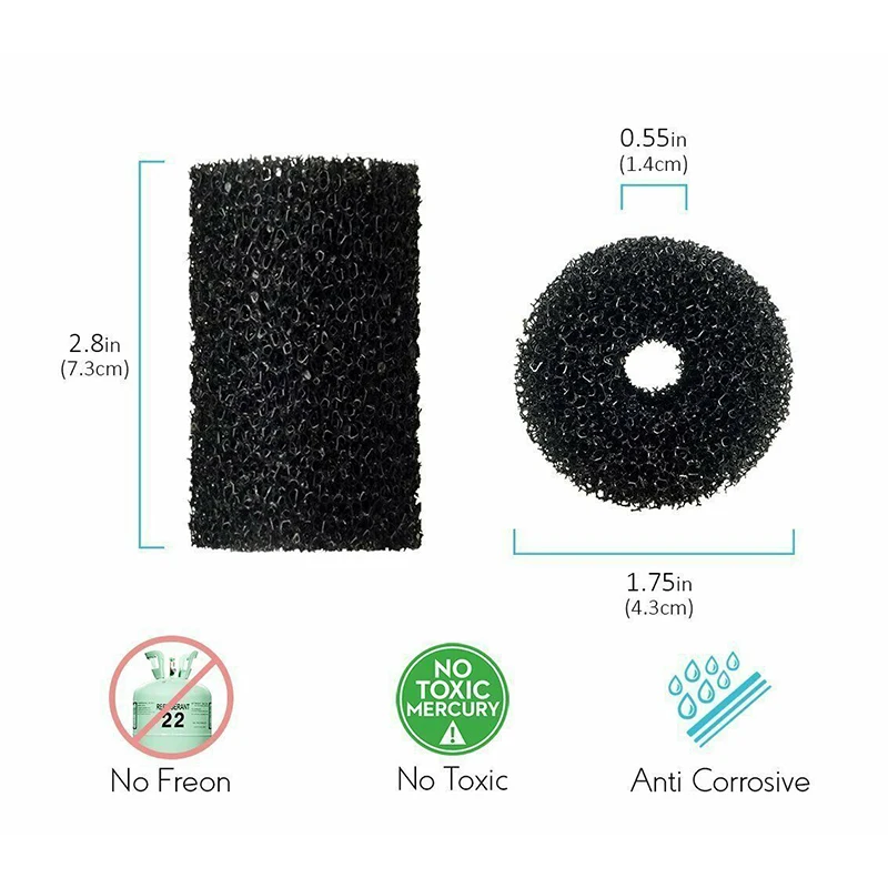 Durable Swimming Pool Cleaner Parts Sweep Hose Tail Scrubber Filter Sponge Replacement for Fits Polaris |