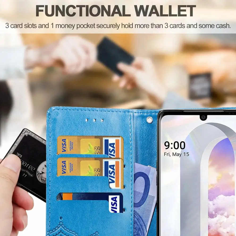 PU Leather Wallet Case For iPhone 11 Pro X XR XS Max 5S SE 2020 6 6S 7 8 Plus Flip Case For iPhone 12 Mini Stand Card Solt Cover