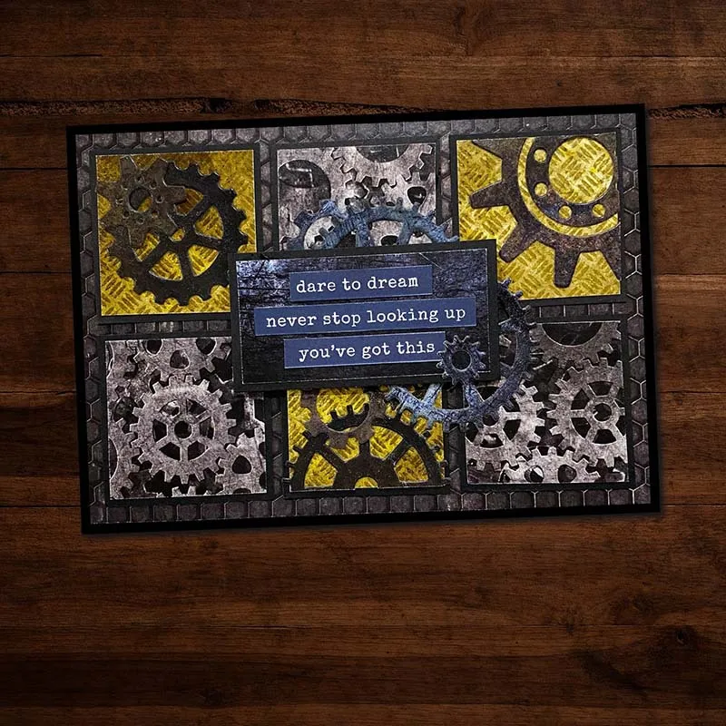 

2020 Gear Set Metal Steel Embossing Cutting Dies Craft Dies Scrapbooking DIY Card Making Photo Decor