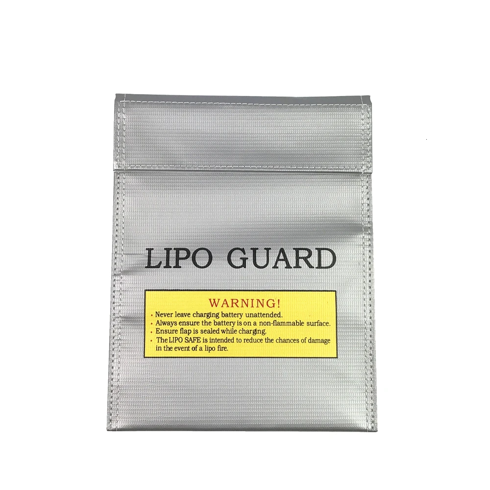 Огнеупорная сумка безопасная для аккумулятора LiPo 180X230 мм радиоуправляемых