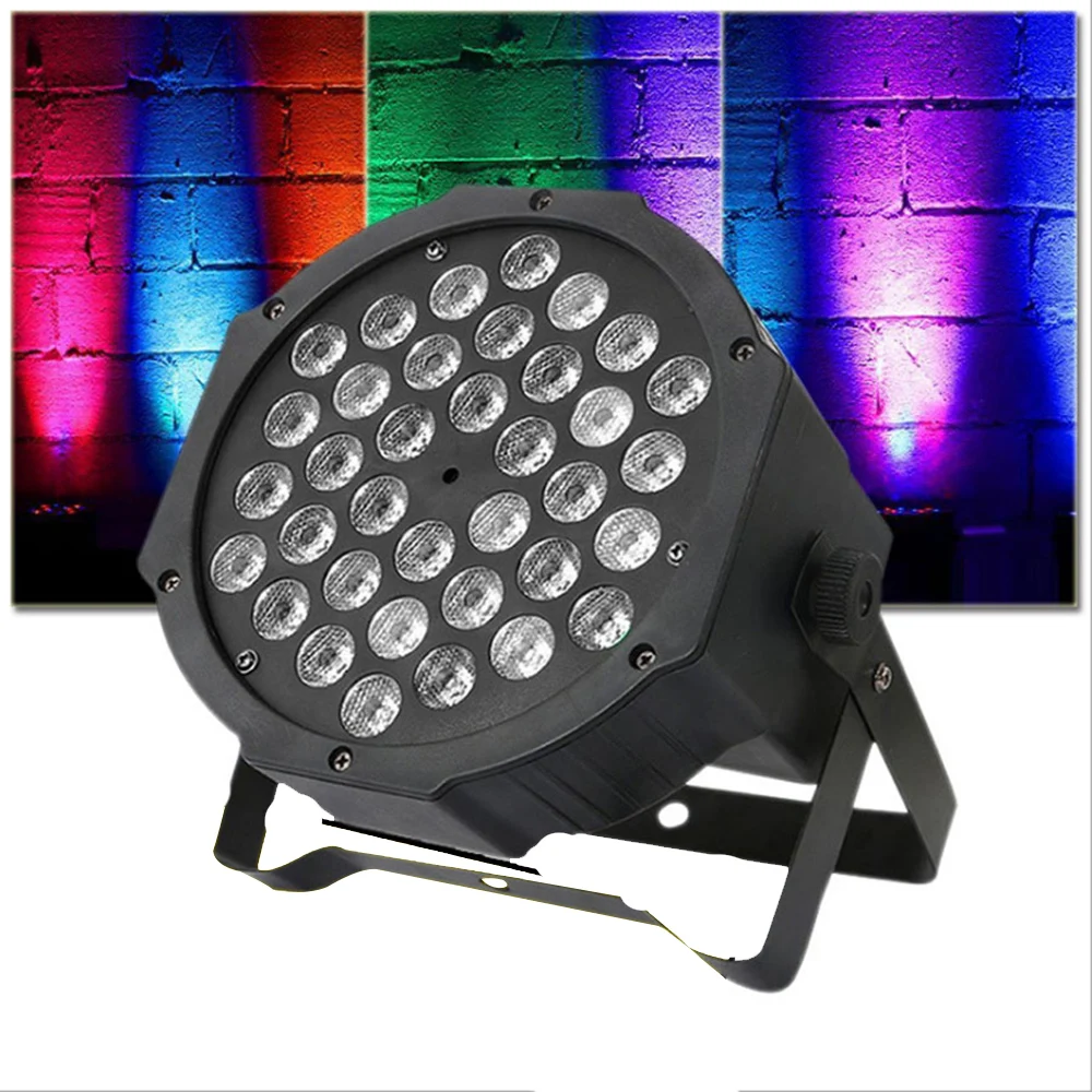 36 светодиодный одов Par Light s 36W DJ LED RGBW светильник RGB Wash Disco DMX Controller Effect For Small Paty KTV Stage
