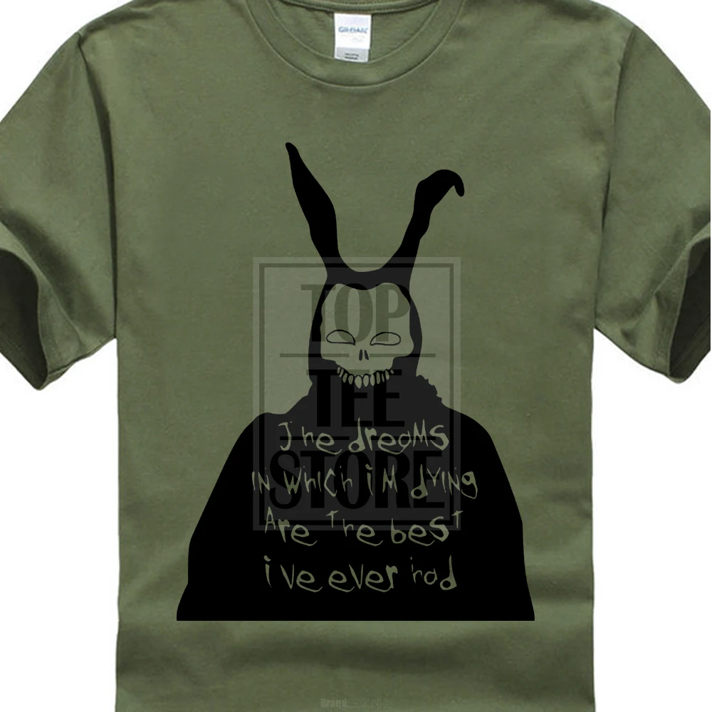 2017 Мужская футболка Donnie Darko-Frank Rabbit All с 3D принтом мужские футболки из 100% хлопка
