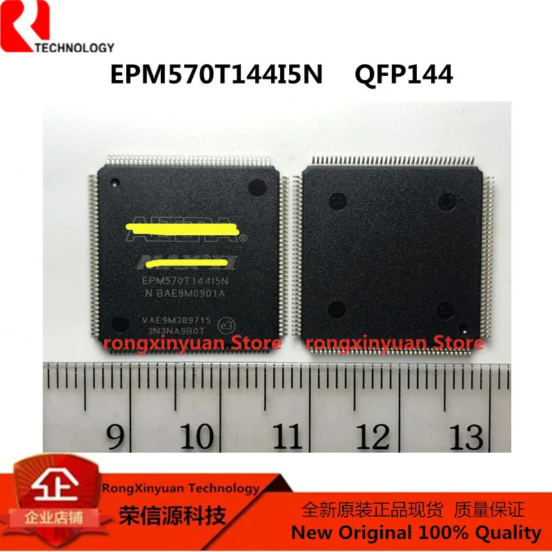 1 шт./лот EPM570T144I5N TQFP-144 EPM570T144I5 EPM570 100% новый импортный оригинальный - Цена: 2678.63