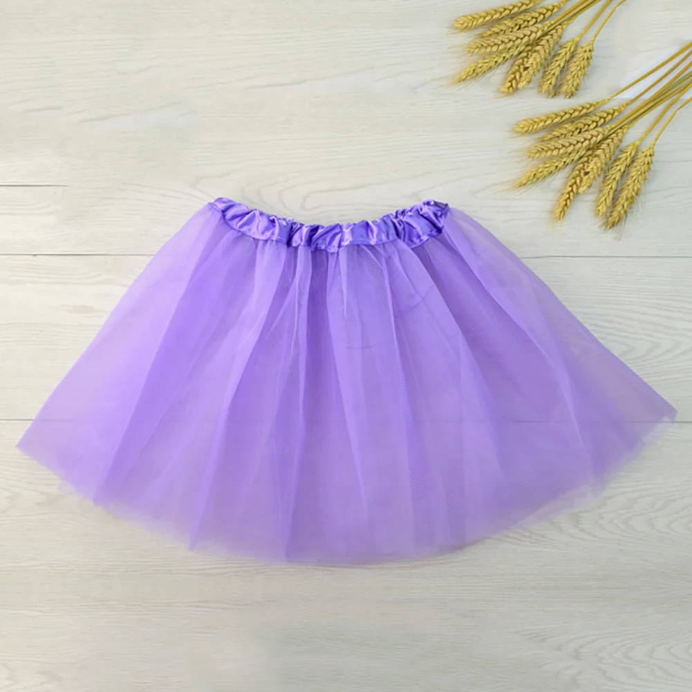 Трехслойная сетчатая мягкая эластичная лента на талии для детей девочек газовая