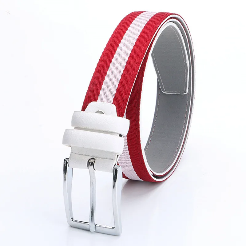 TJ-Tianjun мужской холщовый ремень новый корейский стиль булавка на пуговицах