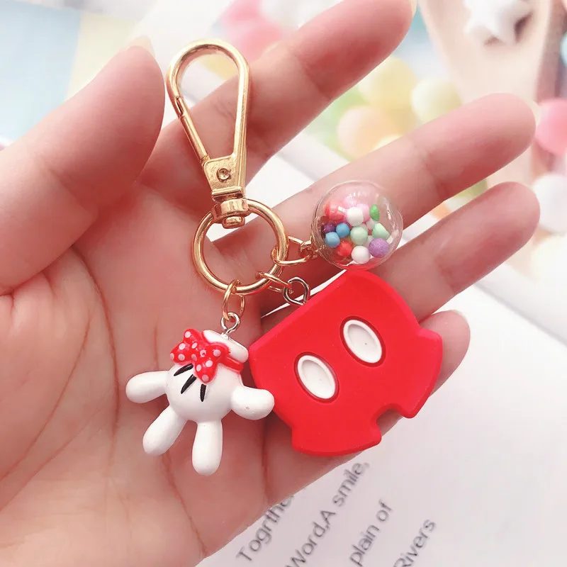 

Creative cute rabbit schoolbag pendant cartoon doll key chain pendant ins plush doll car key chain ring