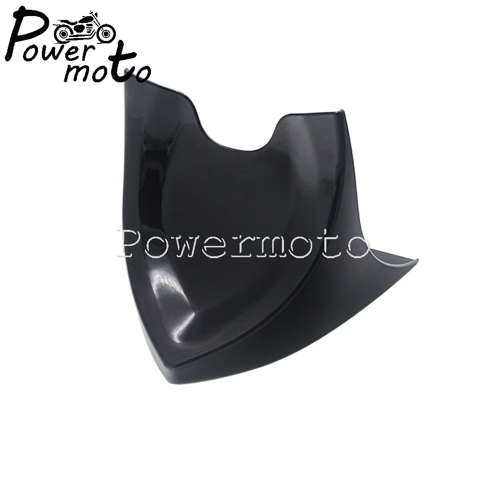 Черный нижний передний спойлер для мотоцикла обтекатель Harley XL Sportster 883 1200 Dyna Softail V