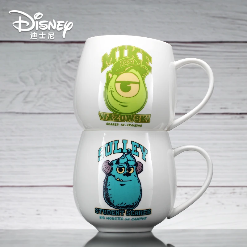 Керамическая кружка Disney с мультяшным рисунком для воды молока кофе семейная