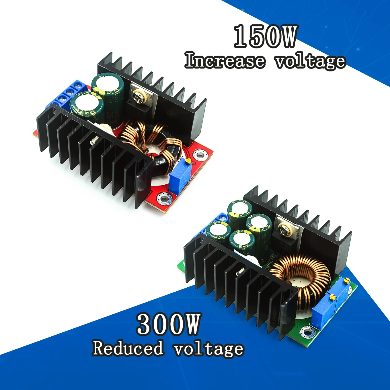 150W повышающий преобразователь постоянного тока 300 Вт модуль ldo понижающего