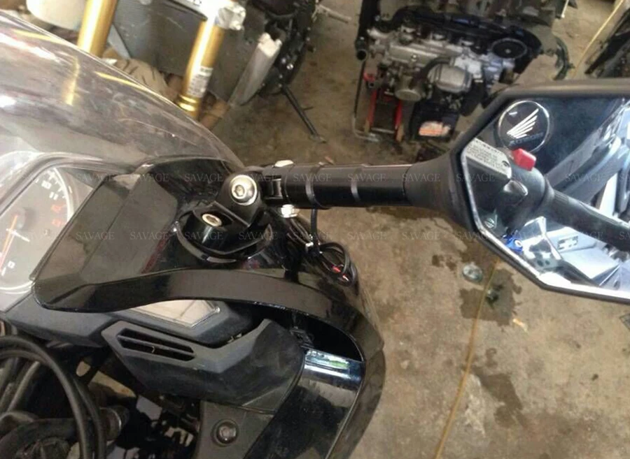 Зеркала заднего вида для KAWASAKI NINJA 300/ZX 6R 2013 2018 14 15 16 17 мотоциклетное регулируемое