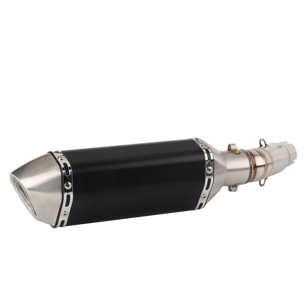 For Honda Hornet CB600F 2007 to 2013 Hornet 600 Escape CBR 600 F Exhaust Slip-on Motorcycle Exhaust Pipe Muffler And Link Pipe