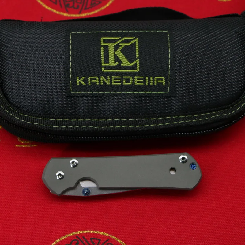 Новинка KANEDEIIA маленький sebenza 21 складной нож D2 лезвие титановая ручка утилита кемпинг охотничьи Карманные Ножи EDC инструменты