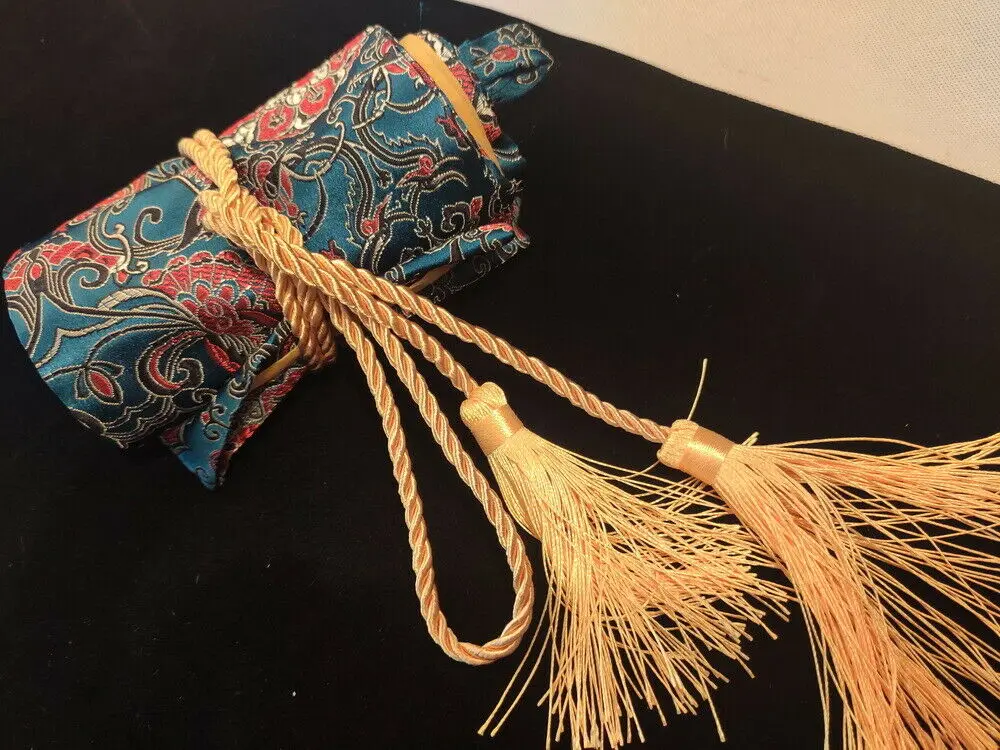 Роскошный Шелковый Меч с цветком 130 см сумка для защиты японского катаны меча