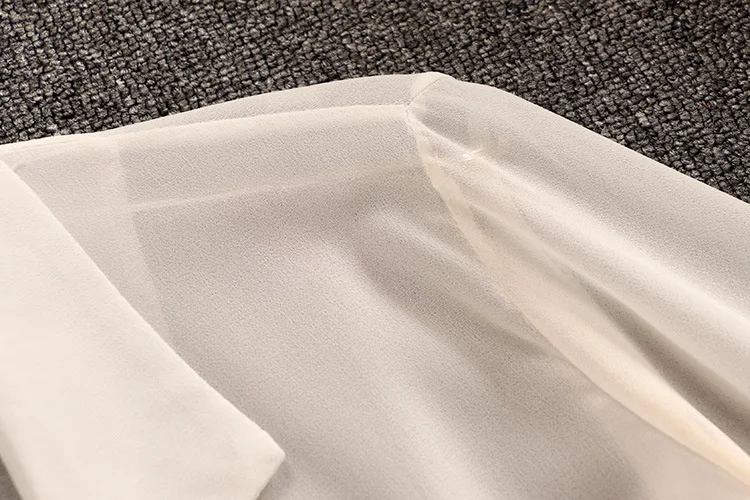 Новинка осени 2020 женские комплекты корейская мода v-образный вырез шифоновая