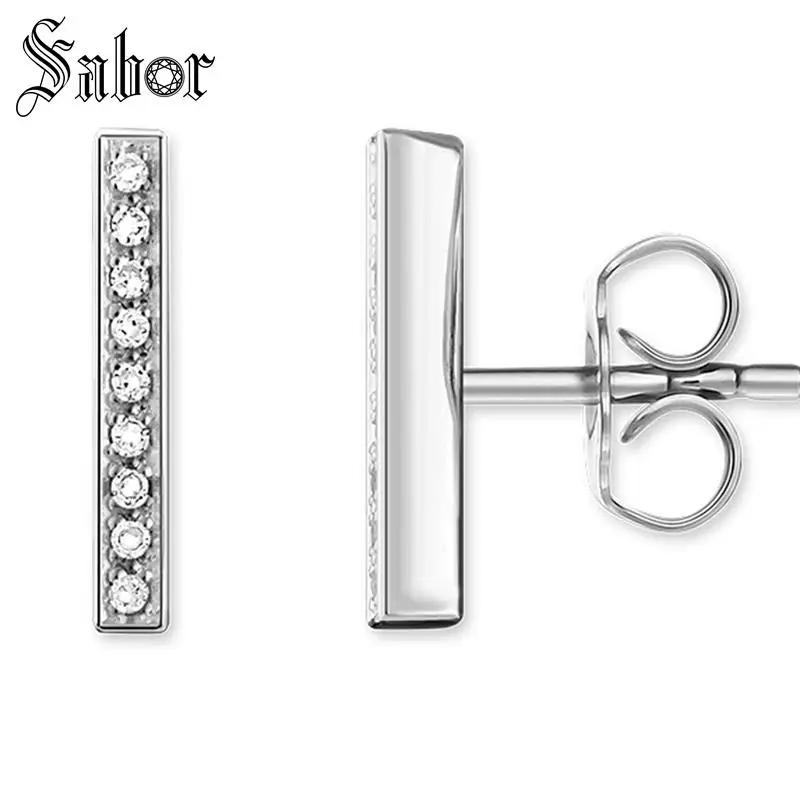 Серьги гвоздики геометрический классический подарок для женщин высокое