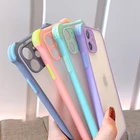 Чехол Lovebay для iPhone 11 Pro, противоударный чехол для iPhone 11 Pro Max, XR, X, XS Max, 6, 7, 8 Plus, SE 2020, однотонный мягкий чехол-накладка карамельных цветов