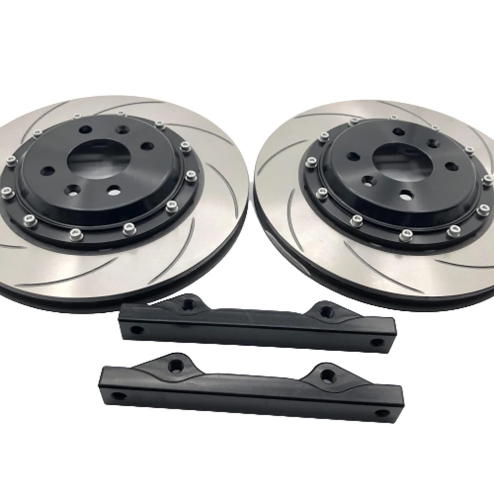 Набор тормозных дисков 355*32 мм с ленты сплава центр Шапки и кронштейны для Порше