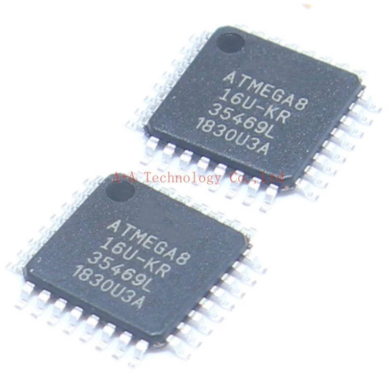 10 шт./лот ATMEGA8A-16AU ATMEGA8-16AU ATMEGA8 TQFP-32