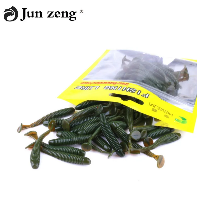 Вторая наживка Мягкая 50 шт. для рыбалки приманка с хвостом рыболовные