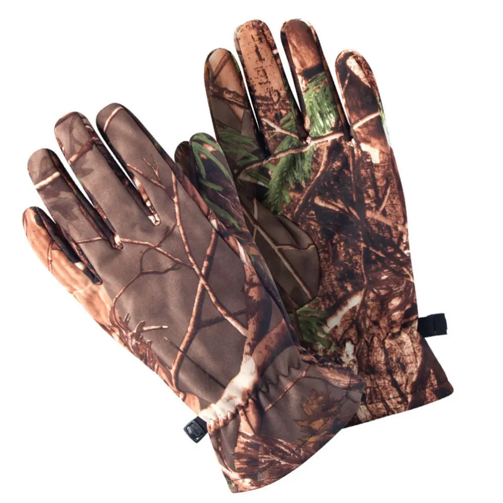 

1 Pair of Camo Full Finger Outdoor Camouflage Gear