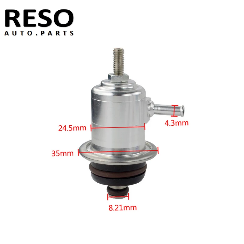 Регулируемый Алюминиевый Регулятор давления топлива 0 5 бар VAG двигатель FPR для Audi