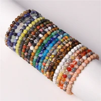6mm mini matte energy bracelets new natural stone bead bracelet yoga meditation men women bracelet help to bring healthy jewelry