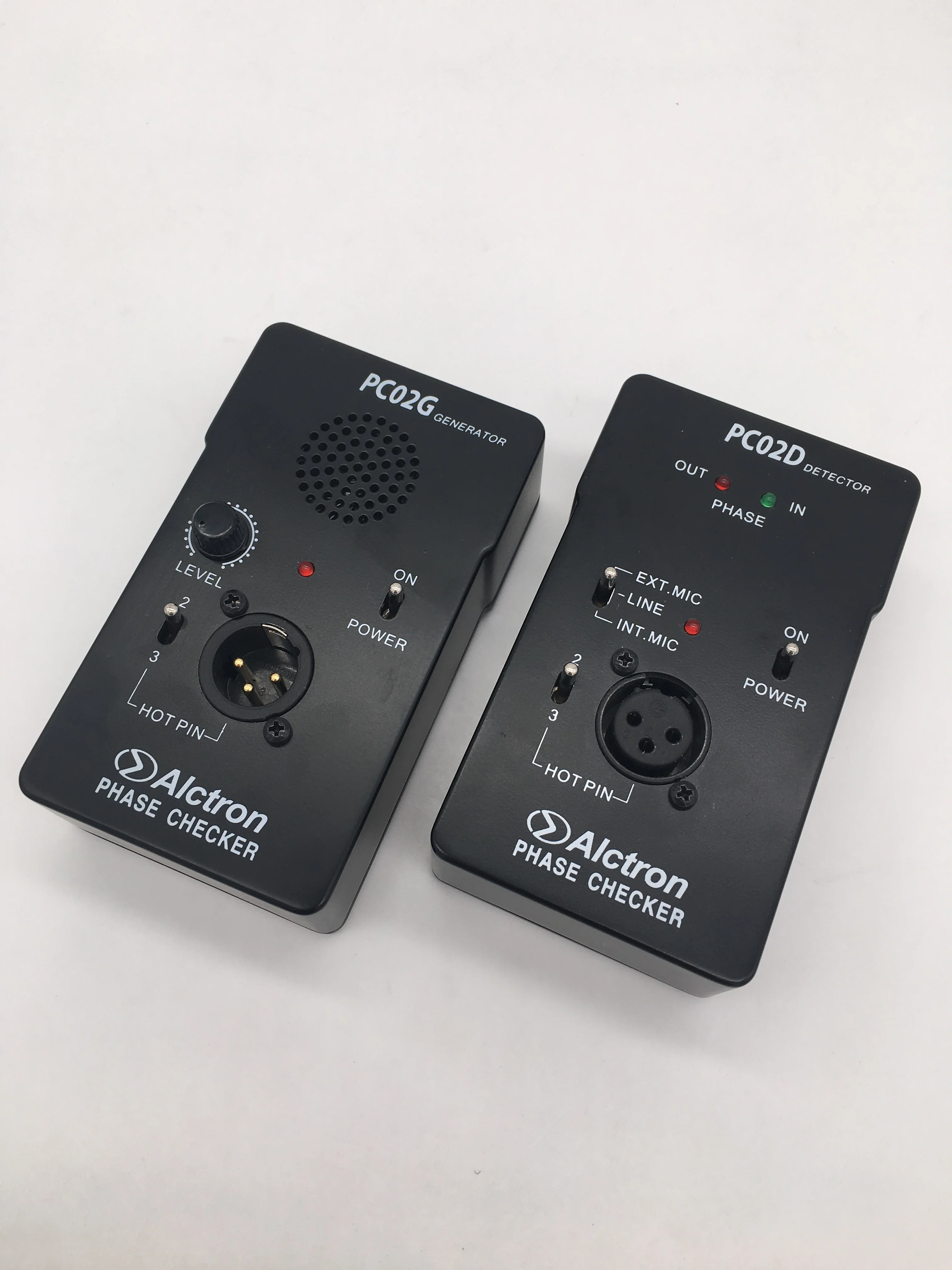 Проверка фазы звука Alctron PC02 система быстрого тестирования полярности