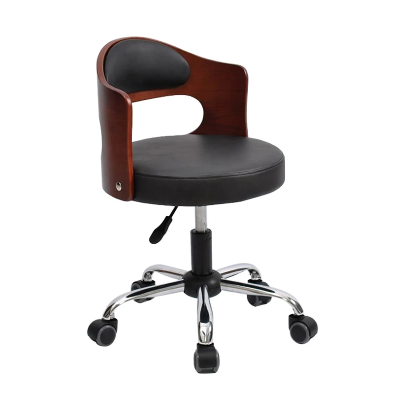Современные Простые поворотные офисные стулья для маленькой квартиры стол из