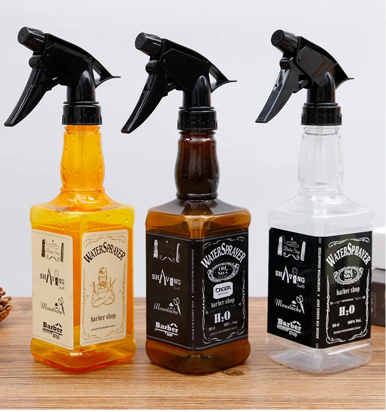 250ML/300ML/500ML Hairdressing Spray Bottle Empty Refillable Mist Salon Barber Hair Tools Water Sprayer Care | Красота и здоровье