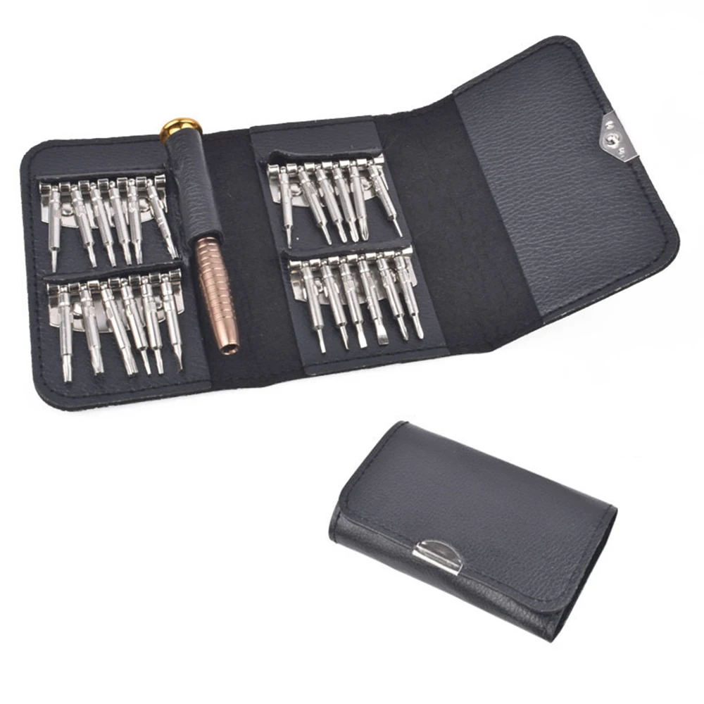 

105x65mm Chrome Vanadium Steel Screwdriver Bits Kit Cellphone Laptop Repair Tool
