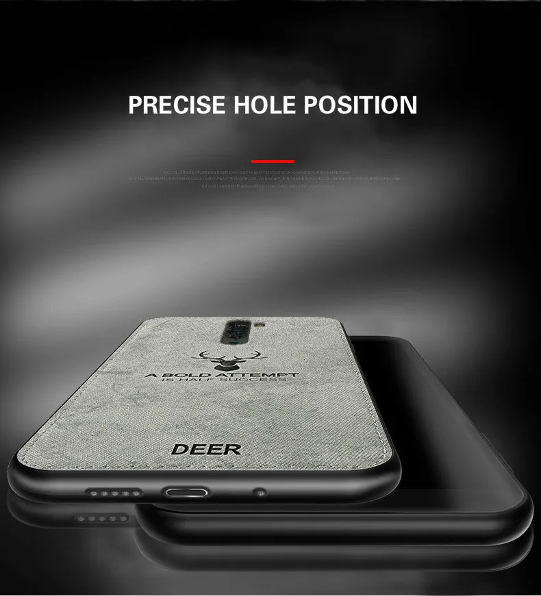Классический тканевый чехол для OPPO Realme X2 Pro XT телефона с животным дизайном ТПУ
