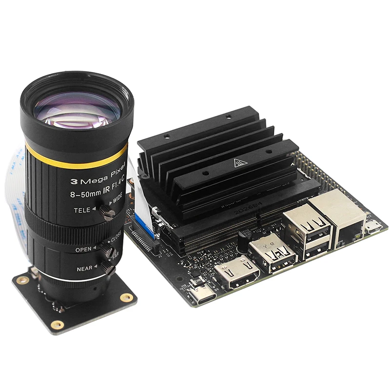 Камера IMX477 12 3 м сенсорная для Nvidia Jetson Nano Raspberry Pi см3/см3 +/см3 Lite поддержка объектива