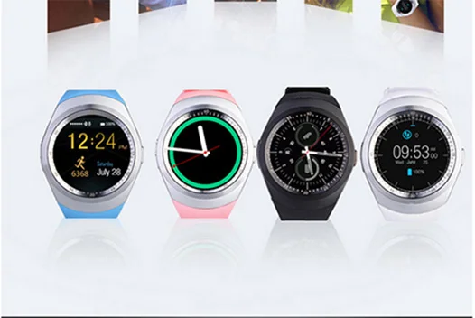 Y1 Bluetooth Смарт часы для мужчин женщин Relogio SmartWatch Android телефонный звонок GSM Sim пульт дистанционного управления камерой информация Спорт Шагомер