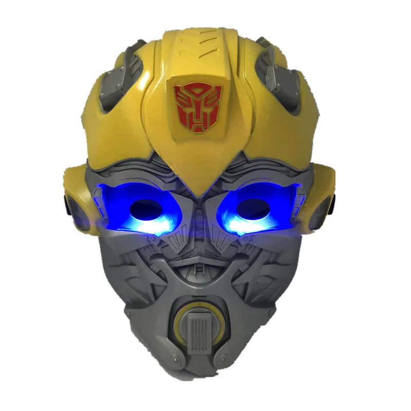 10 шт./лот светодиодный светящийся детская маска супергерой Хэллоуин Человек-паук