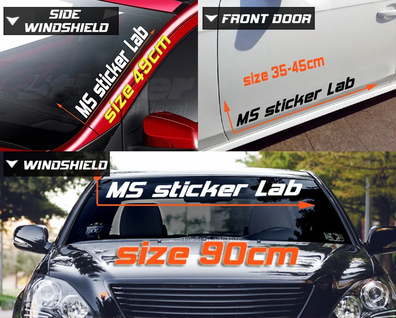 Carpe Diem Высокое качество шлем заднее лобовое стекло дверь автомобиль креативные