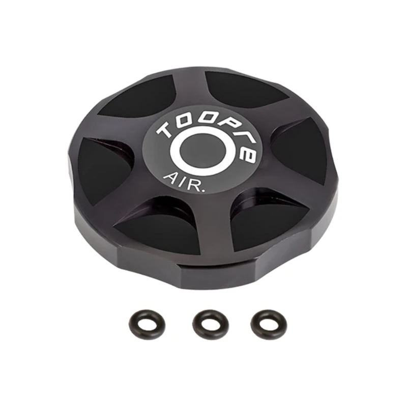 

H053 Front Fork Cover Plug, MTB Bicycle Gas Valve Cover, Aluminum Alloy, Shoulder Protector Cover, Bicycle Accessories