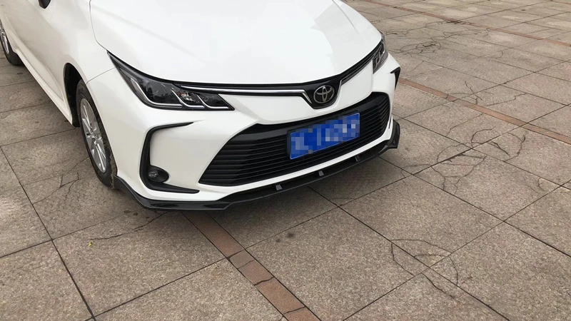 Спойлер 2019-2020 для Toyota Corolla ABS задний спойлер диффузор на передний бампер защитные