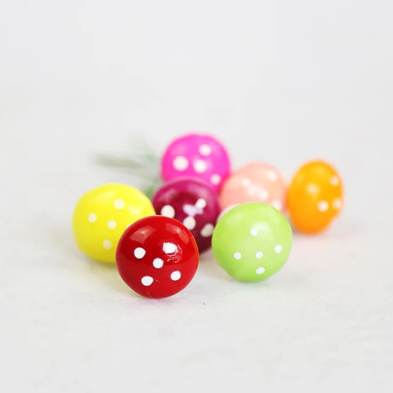 Миниатюрный искусственный Пенопласт в горшке мини гриб для рукоделия