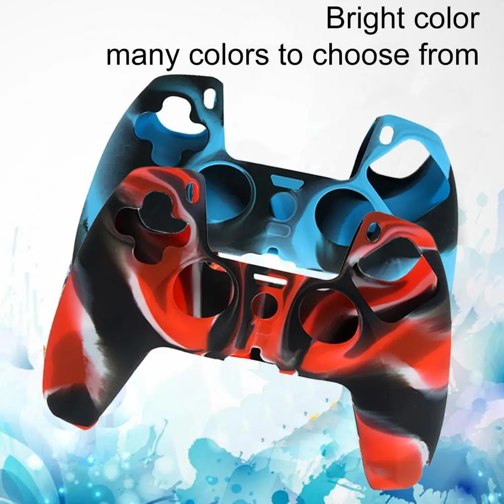 

Silicone Cover Comfortable Smooth Protection Soft Silicone Game Console Cover for Sony PS5