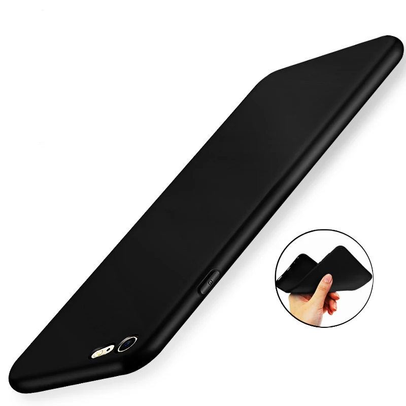 King queen пара корон чехол для телефона iphone XS MAX XR 7 6 6S 8 Plus X чехол модный силиконовый мягкий TPU чехол для iphone 5 5S se - Цвет: Black TPU
