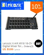 Leicozic XR16 X AIR 1:1 16 вход цифровой микшер для ipad/android планшетов встроенный Wifi и USB стерео рекордер микшерный пульт