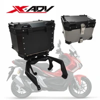 for honda x adv 150 xadv x adv150 aluminum alloy box rear luggage box 36l 45l 55l 65l high quality trunk storage waterproof