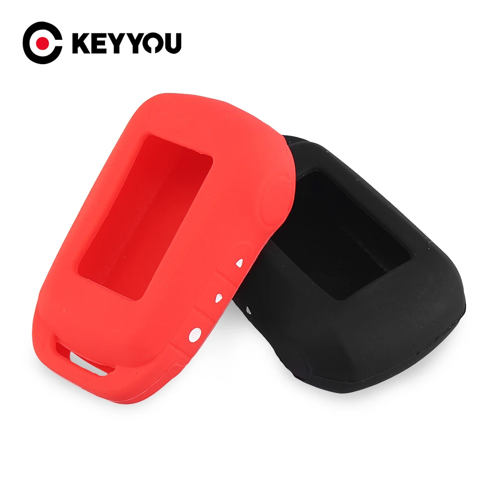 Силиконовый чехол для ключей KEYYOU Тамарак русской двусторонней автомобильной