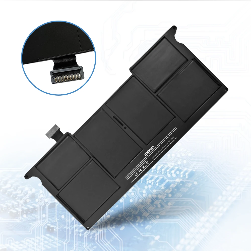 Аккумулятор SKOWER 35WH A1406 для ноутбука Apple MacBook Air 11 дюймов A1370(Mid 2011) A1465(2012-) серии, замена A1495
